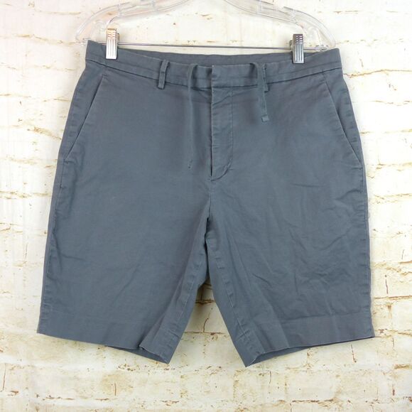 Uniqlo Shorts Mens M 30-33 Gray Chino 8.5 “Drawstring Style 444614 Preppy Golf - Picture 1 of 10